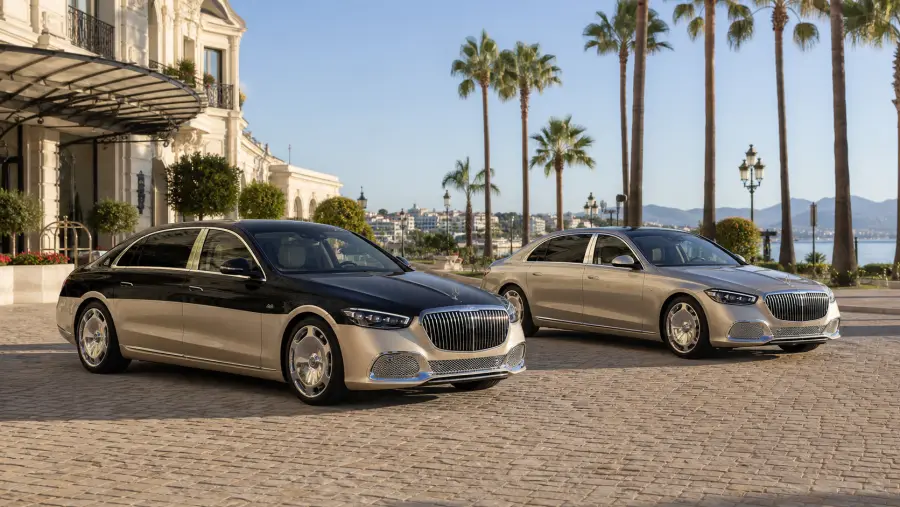 Mercedes-Maybach S-Class for Paris limousine service